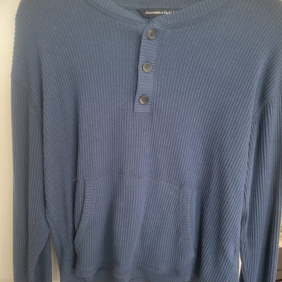 Abercrombie & Fitch Tops - Abercrombie & Fitch Ribbed Henley Large